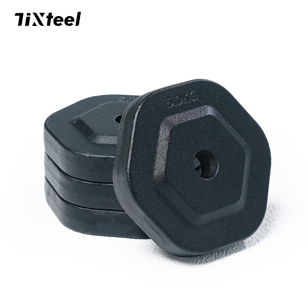Tixteel-XT-GRIP啞鈴【重量升級配件】-六邊型槓片5KG (4入) 4 Tixteel-XT-GRIP啞鈴【重量升級配件】-六邊型槓片5KG (4入)